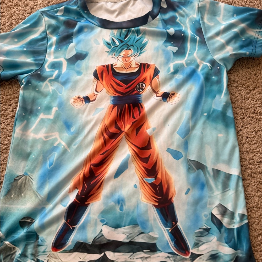 Dragon Ball Super Super Saiyan Blue Goku All-Over Print T-Shirt
